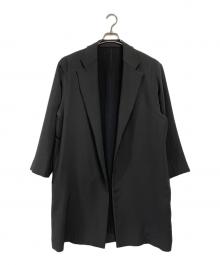 UNITED ARROWS & SONS（ユナイテッドアローズ アンド サンズ）の古着「オーバーチェスターコート」｜ブラック