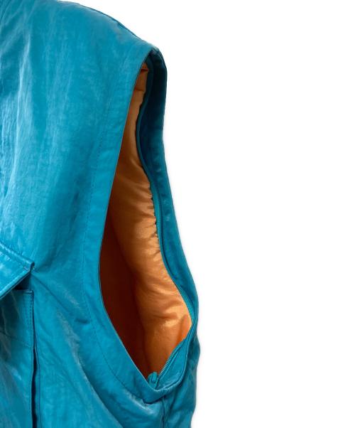 Sea Room lynn（シールームリン）Sea Room lynn (シールームリン) オーバーサイズBIGポケットMA-1 ブルー サイズ:FREEの古着・服飾アイテム