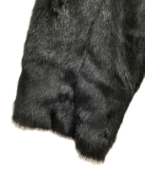 CLANE（クラネ）CLANE (クラネ) フェイクファーコート ブラック サイズ:1の古着・服飾アイテム