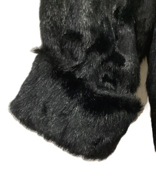 CLANE（クラネ）CLANE (クラネ) フェイクファーコート ブラック サイズ:1の古着・服飾アイテム