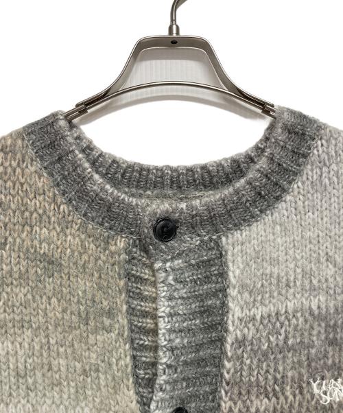 YOUNGER SONG（ヤンガーソング）Younger Song (ヤンガーソング) ニットカーディガン グレー サイズ:Mの古着・服飾アイテム