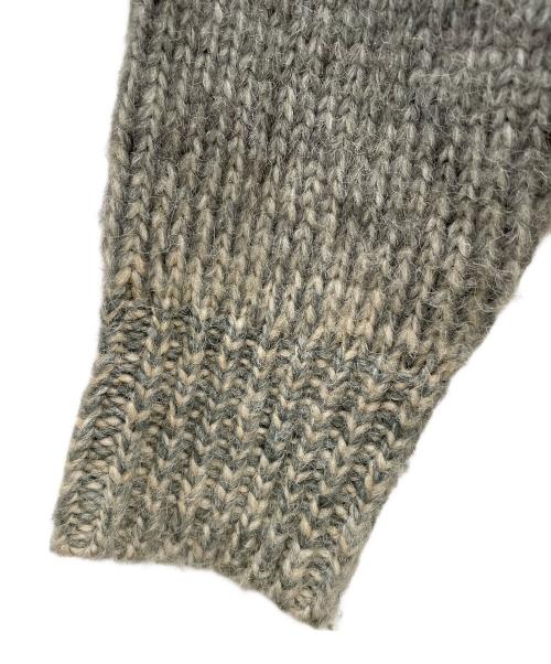 YOUNGER SONG（ヤンガーソング）Younger Song (ヤンガーソング) ニットカーディガン グレー サイズ:Mの古着・服飾アイテム