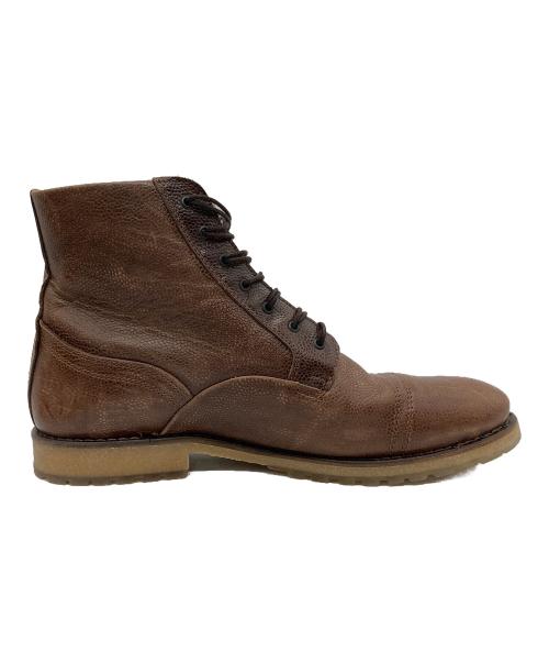 DIESEL（ディーゼル）DIESEL (ディーゼル) レースアップブーツ ブラウン サイズ:26.5の古着・服飾アイテム