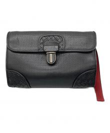 BOTTEGA VENETA（ボッテガベネタ）の古着「イントレチャート クラッチバッグ」