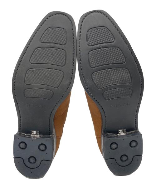 REGAL（リーガル）REGAL (リーガル) サイドゴアブーツ ブラウン サイズ:25.5の古着・服飾アイテム