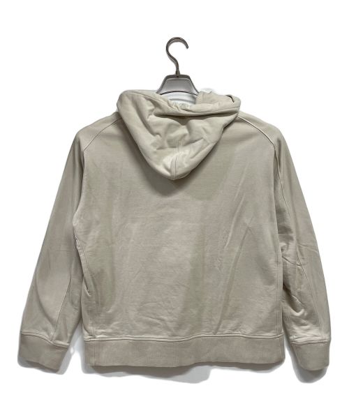 Y-3（ワイスリー）Y-3 (Y-3) adidas (アディダス) YOHJI YAMAMOTO (ヨージヤマモト) プルオーバーパーカー ライトグレー×ブルー サイズ:XLの古着・服飾アイテム