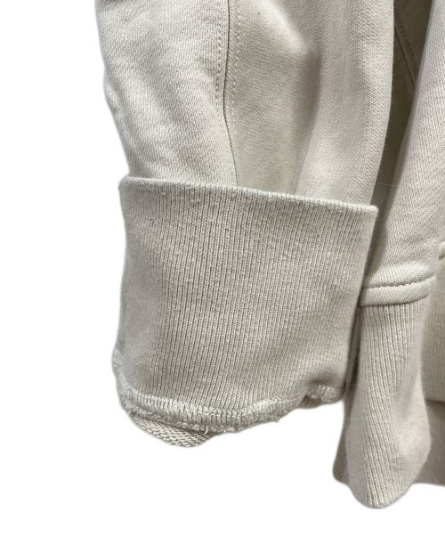 Y-3（ワイスリー）Y-3 (Y-3) adidas (アディダス) YOHJI YAMAMOTO (ヨージヤマモト) プルオーバーパーカー ライトグレー×ブルー サイズ:XLの古着・服飾アイテム