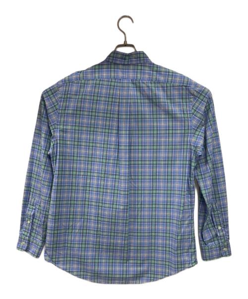 POLO RALPH LAUREN（ポロ・ラルフローレン）POLO RALPH LAUREN (ポロ・ラルフローレン) チェックシャツ スカイブルー×グリーン サイズ:Lの古着・服飾アイテム