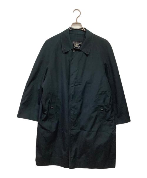 Burberry's（バーバリーズ）Burberry's (バーバリーズ) ステンカラーコート ネイビー サイズ:Lの古着・服飾アイテム