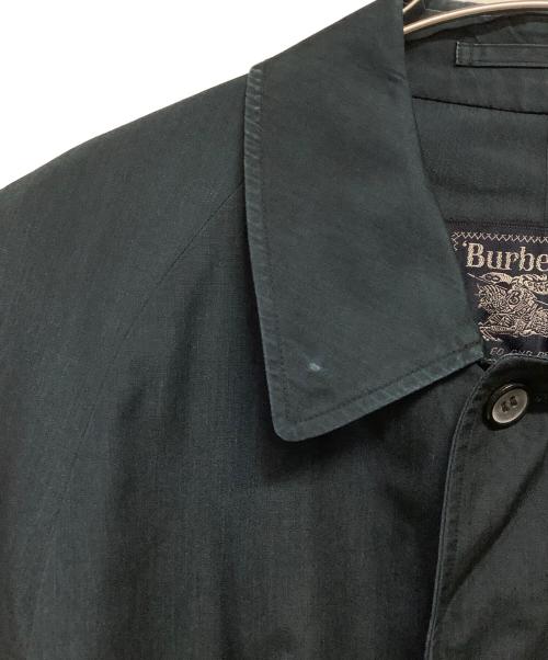 Burberry's（バーバリーズ）Burberry's (バーバリーズ) ステンカラーコート ネイビー サイズ:Lの古着・服飾アイテム