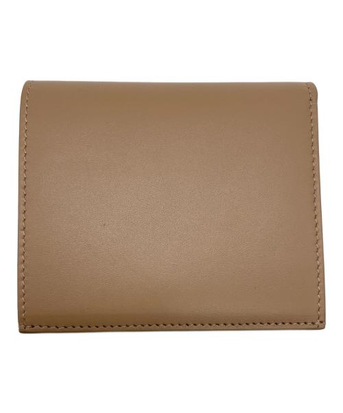 JIL SANDER（ジルサンダー）JIL SANDER (ジルサンダー) 2つ折り財布 ベージュの古着・服飾アイテム