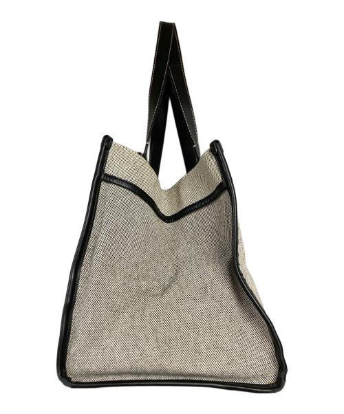 PROENZA SCHOULER（プロエンザ スクーラー）Proenza Schouler (プロエンザ スクーラー) キャンバストートバッグ グレーの古着・服飾アイテム