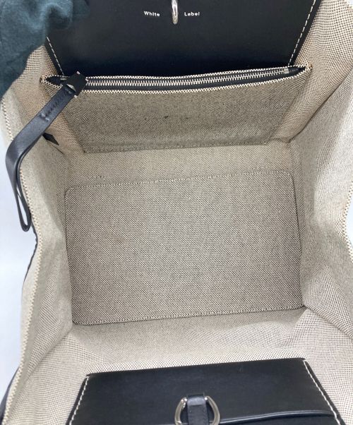 PROENZA SCHOULER（プロエンザ スクーラー）Proenza Schouler (プロエンザ スクーラー) キャンバストートバッグ グレーの古着・服飾アイテム