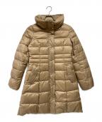 BLUE LABEL CRESTBRIDGEブルーレーベルクレストブリッジ）の古着「ダウンコート」｜ベージュ