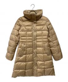 BLUE LABEL CRESTBRIDGE（ブルーレーベルクレストブリッジ）の古着「ダウンコート」｜ベージュ