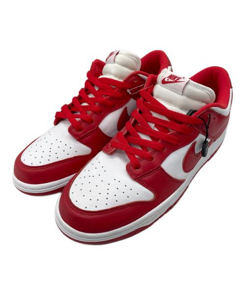 NIKE（ナイキ）NIKE (ナイキ) ローカットスニーカー DUNK LOW SP ホワイト×レッド サイズ:29 未使用品の古着・服飾アイテム