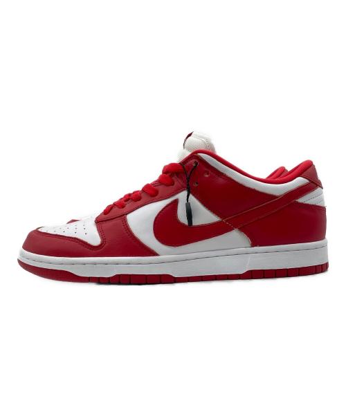 NIKE（ナイキ）NIKE (ナイキ) ローカットスニーカー DUNK LOW SP ホワイト×レッド サイズ:29 未使用品の古着・服飾アイテム