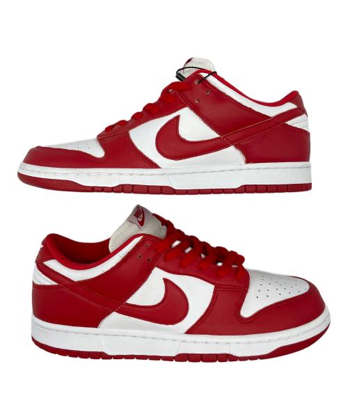 NIKE（ナイキ）NIKE (ナイキ) ローカットスニーカー DUNK LOW SP ホワイト×レッド サイズ:29 未使用品の古着・服飾アイテム