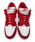 中古・古着 NIKE (ナイキ) ローカットスニーカー DUNK LOW SP ホワイト×レッド サイズ:29 未使用品：11000円