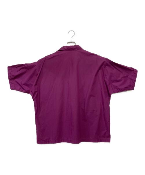 STUDIO NICHOLSON（スタジオ ニコルソン）STUDIO NICHOLSON (スタジオ ニコルソン) 半袖シャツ パープル サイズ:Mの古着・服飾アイテム