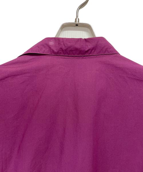 STUDIO NICHOLSON（スタジオ ニコルソン）STUDIO NICHOLSON (スタジオ ニコルソン) 半袖シャツ パープル サイズ:Mの古着・服飾アイテム