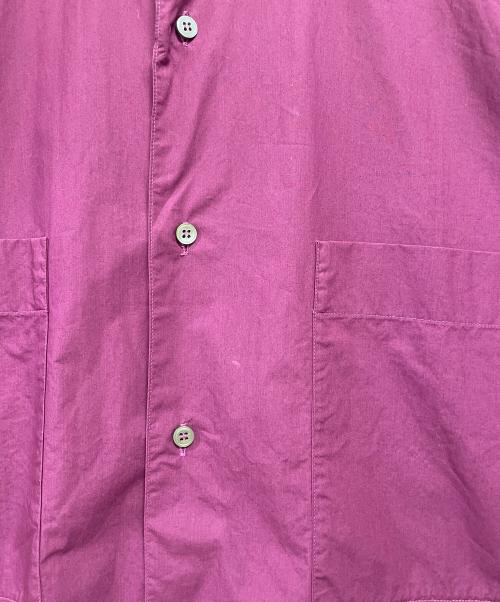 STUDIO NICHOLSON（スタジオ ニコルソン）STUDIO NICHOLSON (スタジオ ニコルソン) 半袖シャツ パープル サイズ:Mの古着・服飾アイテム