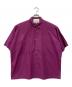 STUDIO NICHOLSON（スタジオ ニコルソン）の古着「半袖シャツ」｜パープル