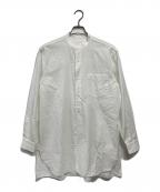 COMOLIコモリ）の古着「長袖シャツ」｜ホワイト