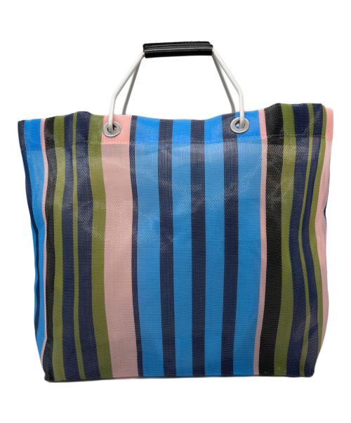 MARNI（マルニ）MARNI (マルニ) マルニマーケットトートバッグ ブルー×グリーンの古着・服飾アイテム