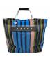 MARNI（マルニ）の古着「マルニマーケットトートバッグ」｜ブルー×グリーン