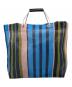 MARNI (マルニ) マルニマーケットトートバッグ ブルー×グリーン：15000円