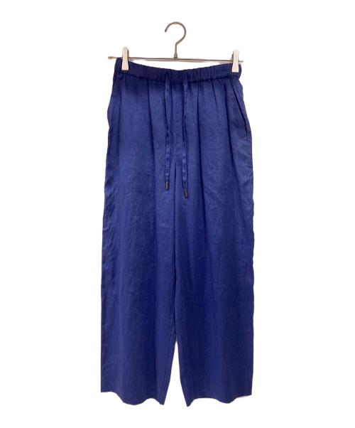 MACKINTOSH LONDON（マッキントッシュ ロンドン）MACKINTOSH LONDON (マッキントッシュ ロンドン) リネンパンツ ブルー サイズ:38の古着・服飾アイテム