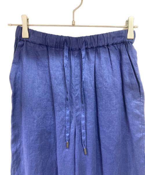 MACKINTOSH LONDON（マッキントッシュ ロンドン）MACKINTOSH LONDON (マッキントッシュ ロンドン) リネンパンツ ブルー サイズ:38の古着・服飾アイテム