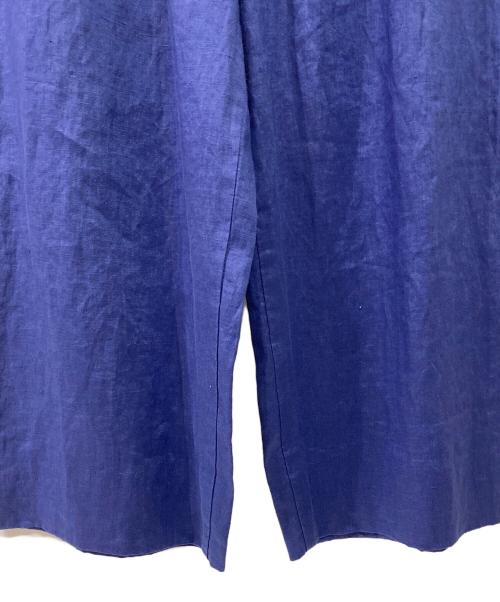 MACKINTOSH LONDON（マッキントッシュ ロンドン）MACKINTOSH LONDON (マッキントッシュ ロンドン) リネンパンツ ブルー サイズ:38の古着・服飾アイテム