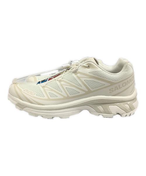 SALOMON（サロモン）SALOMON (サロモン) XT-6 スポーツスタイルシューズ ホワイト×ベージュ サイズ:27cm 未使用品の古着・服飾アイテム