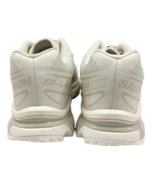 SALOMON（サロモン）SALOMON (サロモン) XT-6 スポーツスタイルシューズ ホワイト×ベージュ サイズ:27cm 未使用品の古着・服飾アイテム