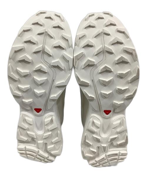 SALOMON（サロモン）SALOMON (サロモン) XT-6 スポーツスタイルシューズ ホワイト×ベージュ サイズ:27cm 未使用品の古着・服飾アイテム