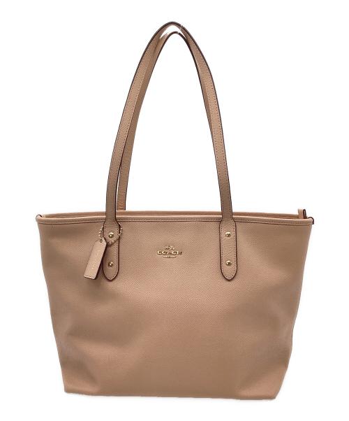 COACH（コーチ）COACH (コーチ) トートバッグ ピンクの古着・服飾アイテム
