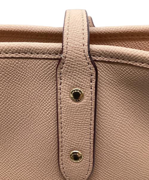 COACH（コーチ）COACH (コーチ) トートバッグ ピンクの古着・服飾アイテム
