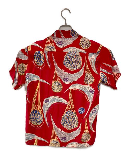 Sun Surf（サンサーフ）Sun Surf (サンサーフ) アロハシャツ レッド サイズ:Sの古着・服飾アイテム