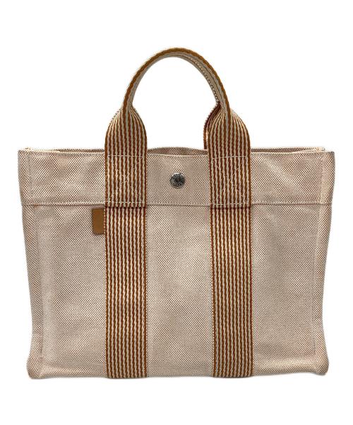 HERMES（エルメス）HERMES (エルメス) フールトゥPM ハンドバッグ ベージュの古着・服飾アイテム