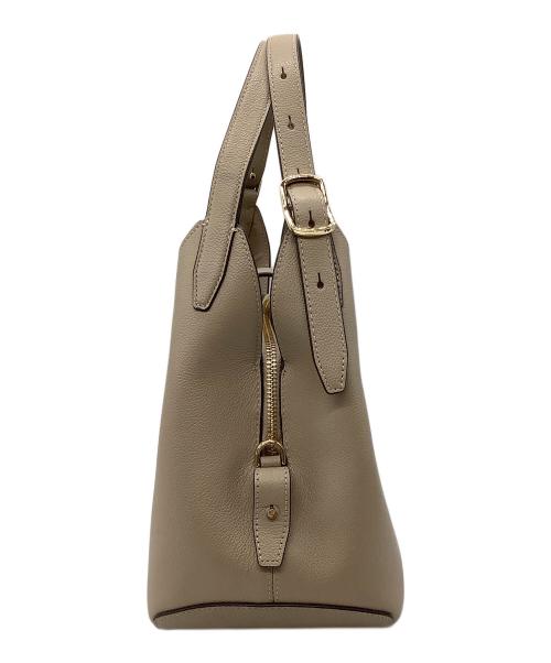 Kate Spade（ケイトスペード）Kate Spade (ケイトスペード) デコ ミディアム クロスボディ トート ベージュの古着・服飾アイテム