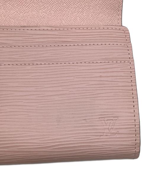 LOUIS VUITTON（ルイ ヴィトン）LOUIS VUITTON (ルイ ヴィトン) エピ ルトフォイユサラ ローズバレリーヌ ピンクの古着・服飾アイテム