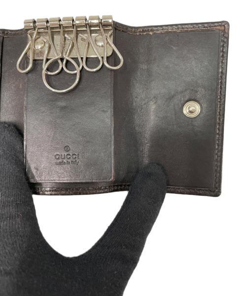 GUCCI（グッチ）GUCCI (グッチ) キーケース ブラックの古着・服飾アイテム