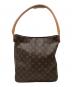 LOUIS VUITTON (ルイ ヴィトン) モノグラム ルーピングGM ワンショルダーバッグ ブラウン：45000円