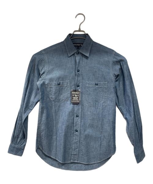WOOLRICH（ウールリッチ）WOOLRICH (ウールリッチ) シャンブレーシャツ スカイブルー サイズ:S 未使用品の古着・服飾アイテム