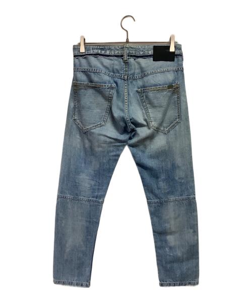 TAVERNITI SO JEANS（タバニティーソージーンズ）TAVERNITI SO JEANS (タバニティーソージーンズ) ダメージ加工デニムパンツ スカイブルー サイズ:28 未使用品の古着・服飾アイテム