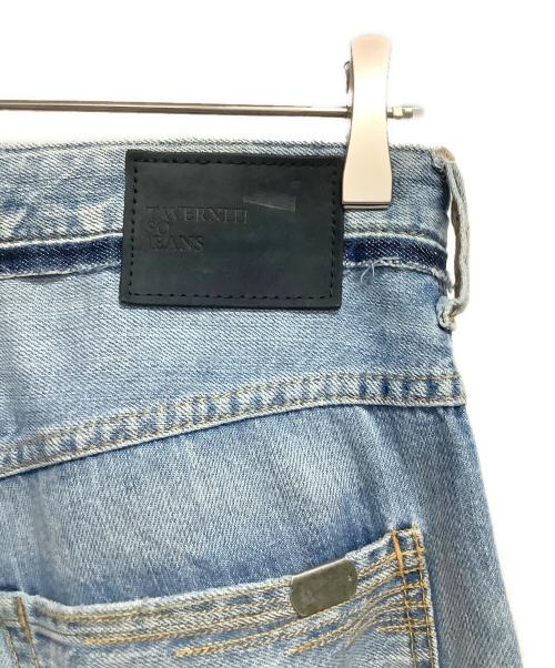 TAVERNITI SO JEANS（タバニティーソージーンズ）TAVERNITI SO JEANS (タバニティーソージーンズ) ダメージ加工デニムパンツ スカイブルー サイズ:28 未使用品の古着・服飾アイテム