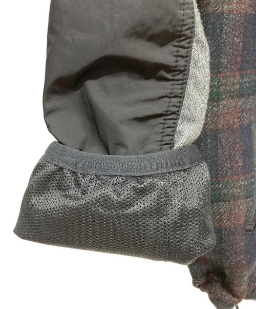 JUNYA WATANABE MAN（ジュンヤワタナベマン）JUNYA WATANABE MAN (ジュンヤワタナベマン) COMME des GARCONS (コムデギャルソン) ブルゾン ブラック×グレー サイズ:Mの古着・服飾アイテム