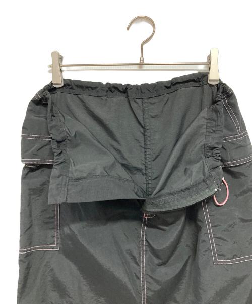 MAISON SPECIAL（メゾンスペシャル）MAISON SPECIAL (メゾンスペシャル) 2WAYスカート ブラック×ピンク サイズ:Mの古着・服飾アイテム